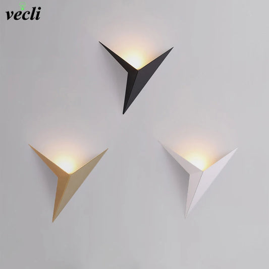 Creative Triangle Wall Lamp | LED Lighting