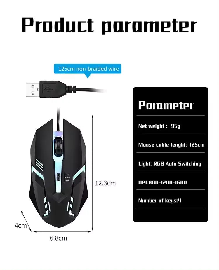 Latest High Quality Ergonomic  Gaming Mouse