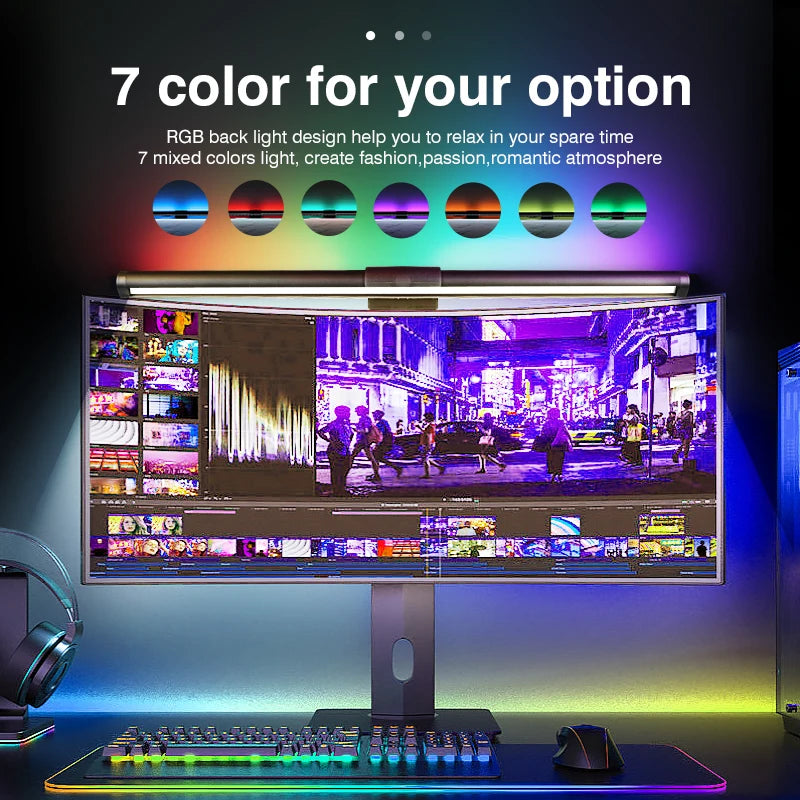 RGB Led Monitor Light Bar for Computer Gaming